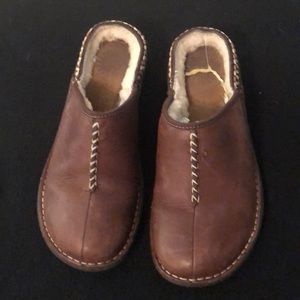 UGG fleece lined mules